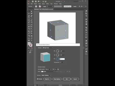 3d cube in
