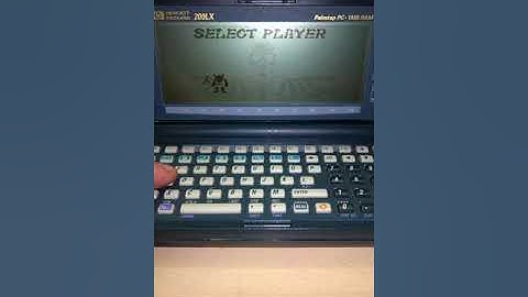 Golden Axe on HP 200LX