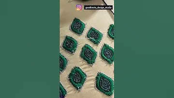 Making of 5d peacock 🦚 # aariwork #trendingvideo