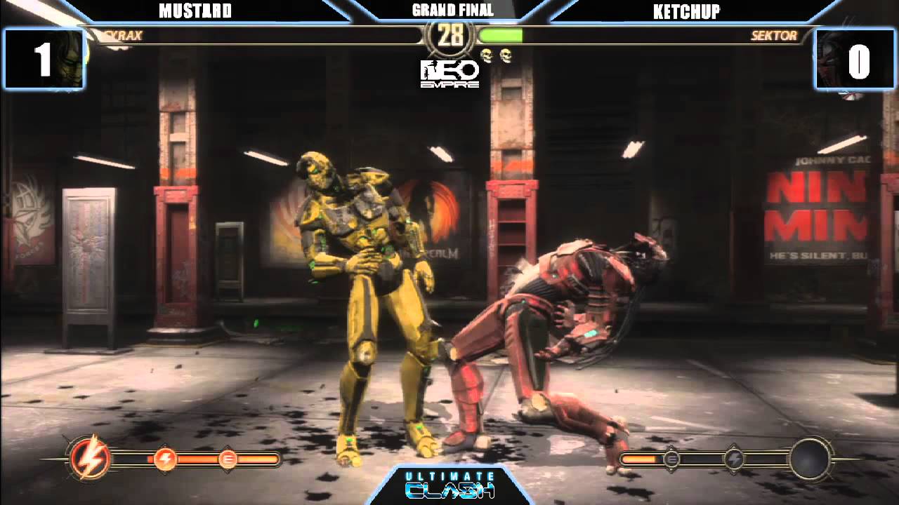 UC10 Mortal Kombat Grand Final Mustard VS Ketchup YouTube