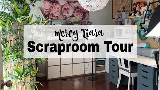 Mercy Tiara&#39;s Craft Room Tour 2022  Quick Overview