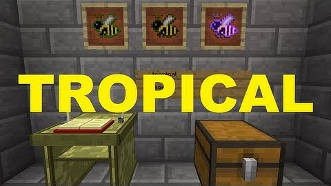 Minecraft Bee Breeding Guide ep 30 Tropical Branch