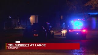 TBI: Suspect at large after agent fired shots in Kingsport