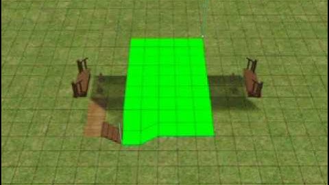 The Sims2 tutorial - Arch Bridge