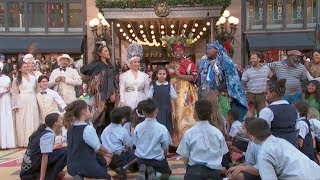 Lea Salonga, the cast of Once On This Island perform at Macys Thanksgiving Day 2017