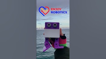 наш милашка Отто передаёт всем привет прямиком с Балтийского моря! 🌊 #робототехника #роботы