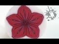 Polymer clay tutorial murrina fiore rosso  millefiori cane red flower