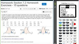 Dr  Swiersz Video Solving Section 7 2 Homework Exercise #15   20171024 Stats