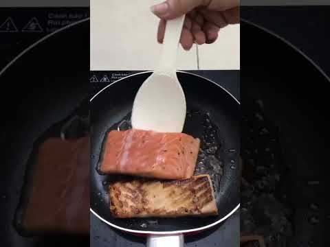 Video Cá Hồi Áp Chảo Sốt Chua Ngọt Siêu Ngon!@@ - youtube