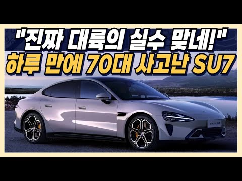 &amp;quot;진짜 <strong>대륙의</strong> <strong>실수</strong> 맞네!&amp;quot; 하루 만에 70대 사고 난 SU7