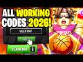 *NEW* ALL WORKING CODES FOR BASKETBALL ZERO IN APRIL 2026! ROBLOX BASKETBALL ZERO CODES
