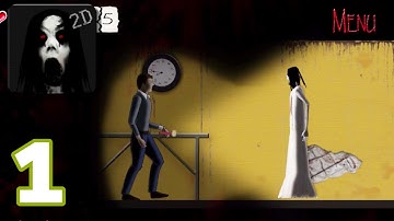 Slendrina 2D - Gameplay Walkthrough Part 1 - Easy mode (iOS, Android)