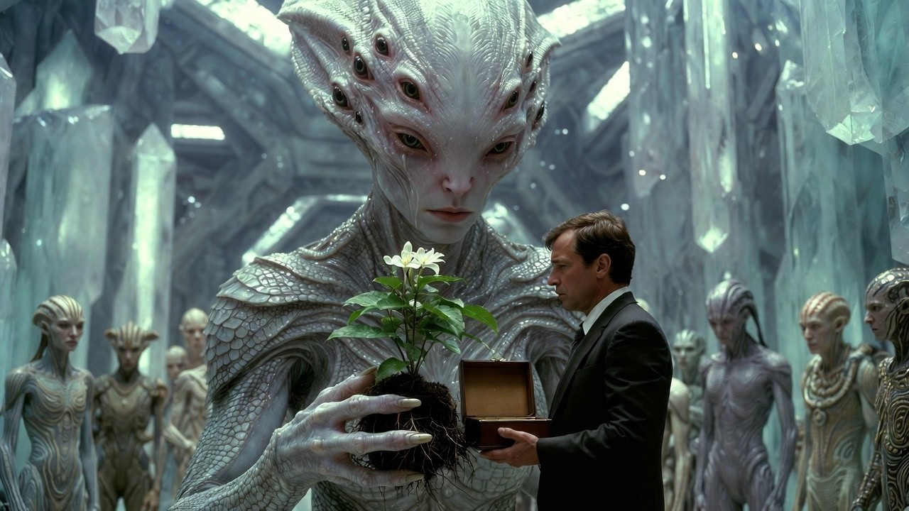 The Galaxy Offered Weapons — A Human Brought a Flower (And Changed Everything)