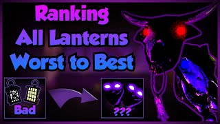 Ranking All The Lanterns from WORST to BEST | The Mimic