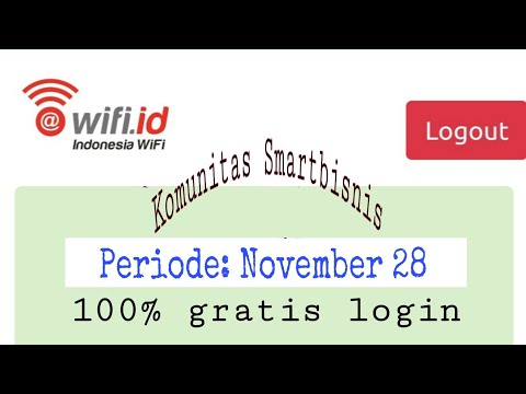 Login gratis.! Wifi.id Smartbisnis Periode November 28