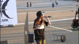 230515 Yuna & Yujin (The Ark 디아크) - Love The Way You Lie - Ttukseom Hangang Park Busking 버스킹