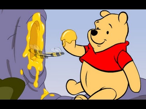 Cartoon Game: Feed the Bear Honey - YouTube
