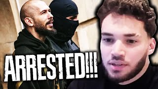 Adin Ross gets Andrew Tate ARRESTED!?!?