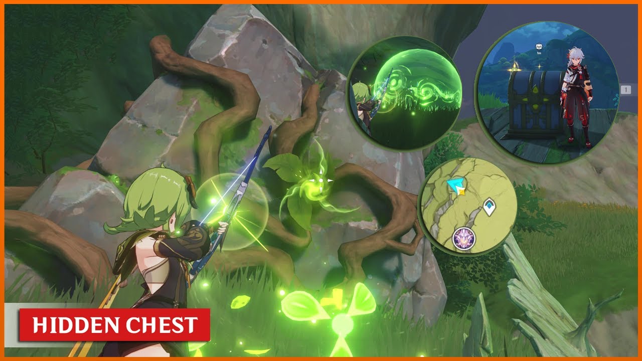 กล่อง luxurious | ที่แอบแถว Lokapala Jungle Genshin Impact 3.0 - YouTube