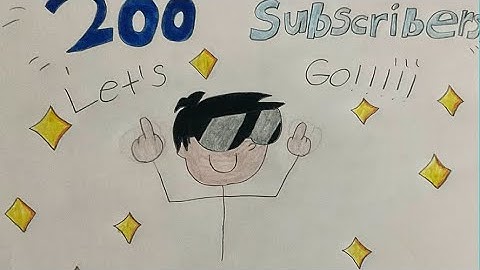 200 SUBSCRIBERS!?! LETS GOOOOO!!!!!!!