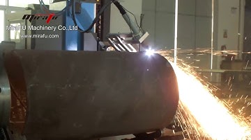 Intersecting line cutting (5 axis) /Pipe plasma cutting-MiraFU CUTTING Part 2