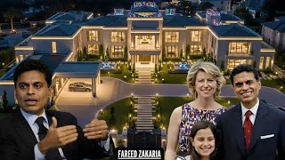 Fareed Zakaria Bio | 3 Children, Wife, Relationships, Marriage, Net Worth, Luxurious Lifestyle 😍#fyp