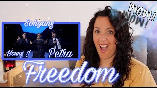 Reacting to Sohyang and Petra (Byoung Eun) ft Young jin | Freedom  Official MV | That Was AMAZING 🤩