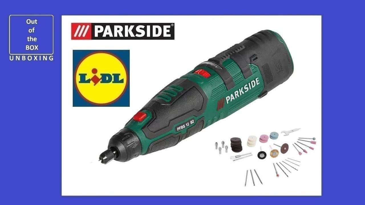 Parkside Cordless Rotary Tool PFBS 12 B2 UNBOXING (Lidl 1.3Ah 12V Li-Ion) -  YouTube