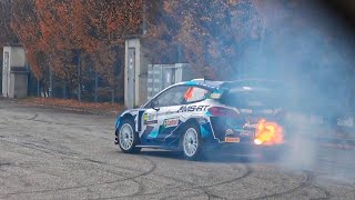 WRC Rally Monza 2021 Warming Up Tires