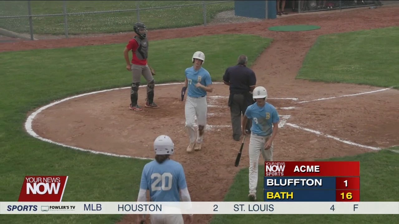 ACME Baseball: Bath and Liberty-Benton Win Sectional Match-Ups - YouTube