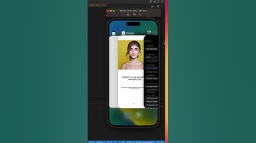 Flutter: Chat App onboarding  with light to dark theme #shorts