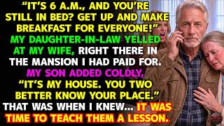 My Daughter-In-Law Yelled At My Injured Wife For Sleeping In, Then My Son Said, “Know Your Place”