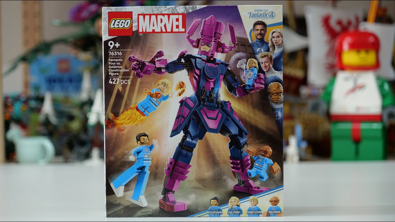 LEGO Marvel Super Heroes 76316 Fantastic Four vs. Galactus Construction ...