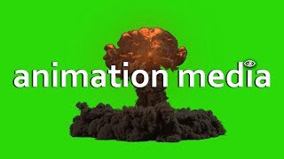 🎥 6x EXPLOSION FX PACK #1 - FREE STOCK GREEN SCREEN / CHROMA KEY ANIMATION OVERLAY [CCM)