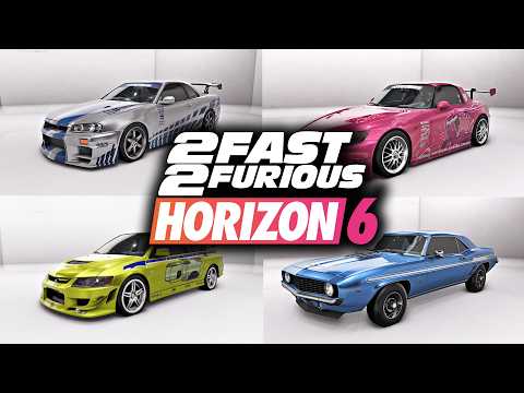 AUTA Z SZYBKICH I WŚCIEKŁYCH 2  - FORZA HORIZON 6