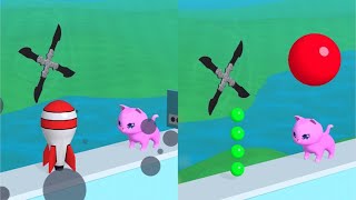 Dont Slice The Cats - Very Satisfying And Relaxing ASMR Slicing Game screenshot 3