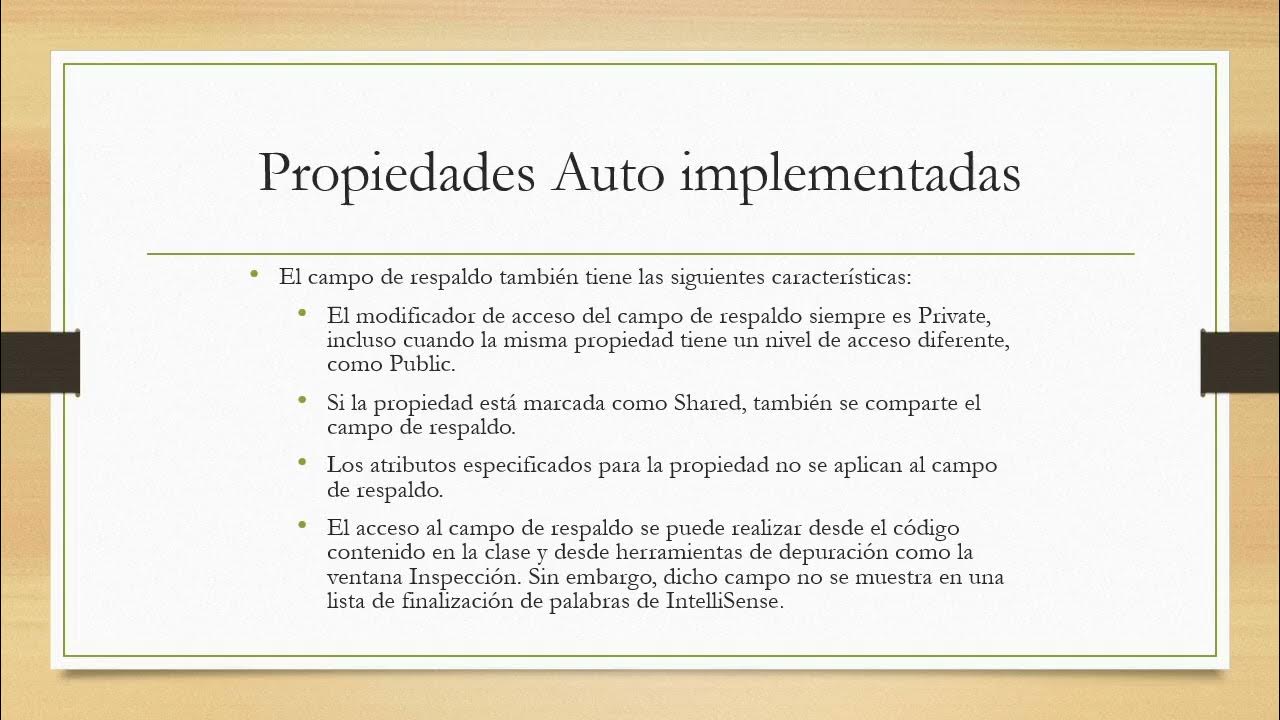 POO Encapsulamiento propiedades auto implementadas (teoría) YouTube POO Encapsulamiento propiedades auto implementadas (teoría) YouTube