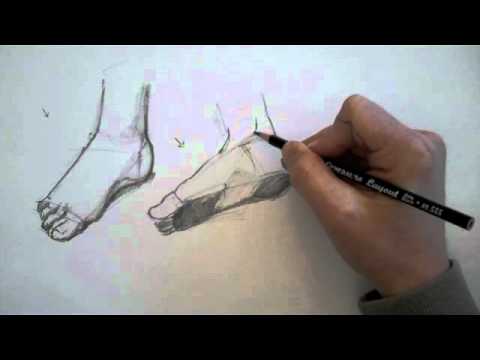 How to Draw Feet