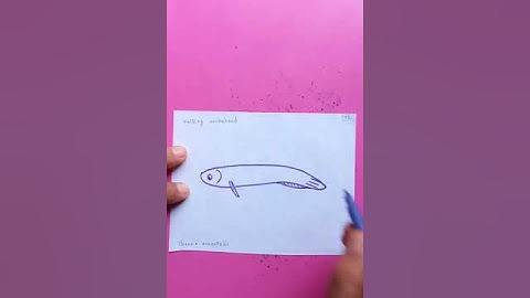 walking snakehead | original art tutorials #satisfying #creativeart #drawingforbeginners