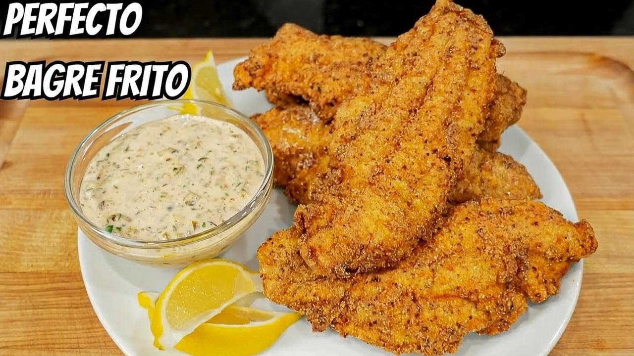 Cómo preparar el bagre frito más crujiente y sabroso