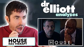 Doctor REACTS to House MD | Dr Elliott Analyzes House in Therapy in 'Baggage' | Dr Elliott