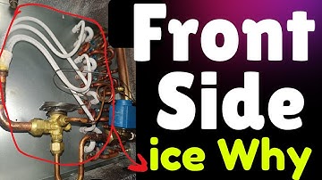 Central AC TXV Valve Ice Problem | Ice Problem Solution in HVAC TXV System AC Not Cooling Properly