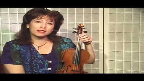 Violin Lesson - Theory - How to play notes on the A string