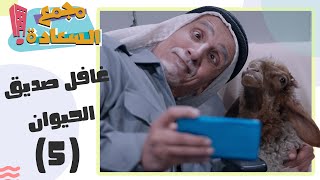 غافل صديق الحيوان ..مجمع السعادة الحلقة الخامسة
