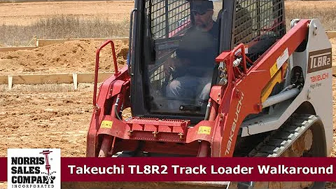 Takeuchi TL8R2 Track Loader Walkaround - Norris Sales