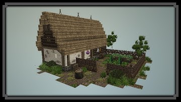 Minecraft: Repository Showcase #01 - Early 13th Cent. House [Conquest Reforged 1.15.2]