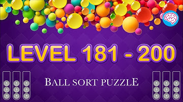 Level 181-200 Ball Sort Puzzle - Color Game (Guru Game)