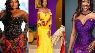 100+ LATEST STUNNING KENTE STYLES FOR WEDDINGS AND ENGAGEMENT...For my Ghanian Divas... African!!!