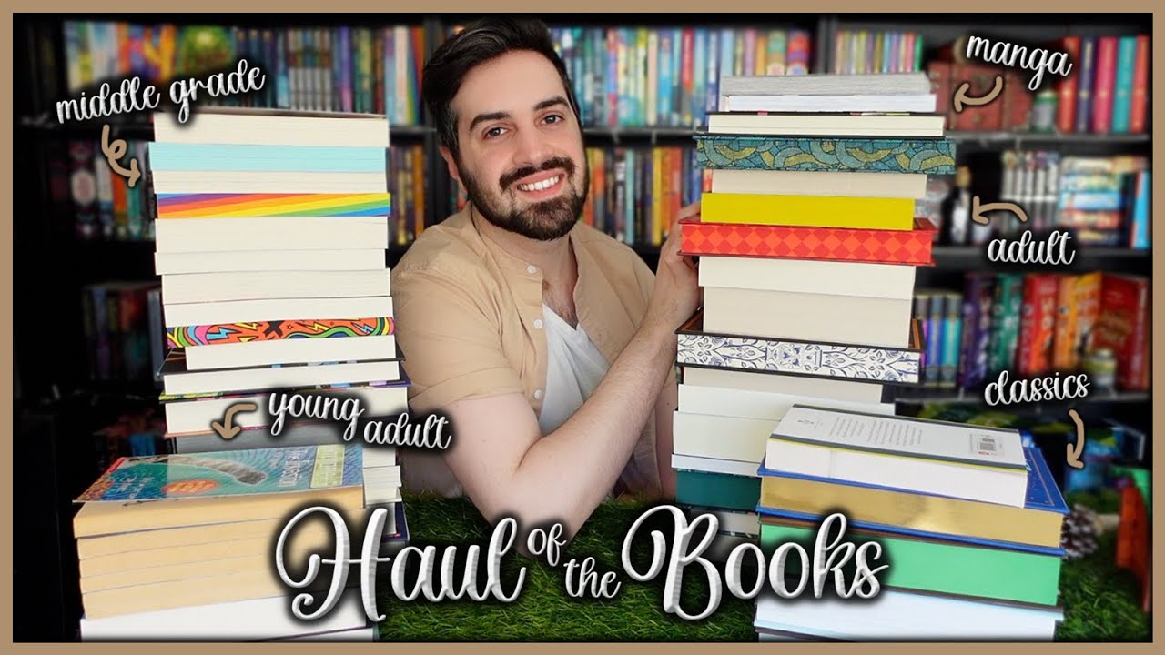 I Gave Birth to 50 Books 📚 MG, Classics, Manga, YA and Adult Book Haul ✨