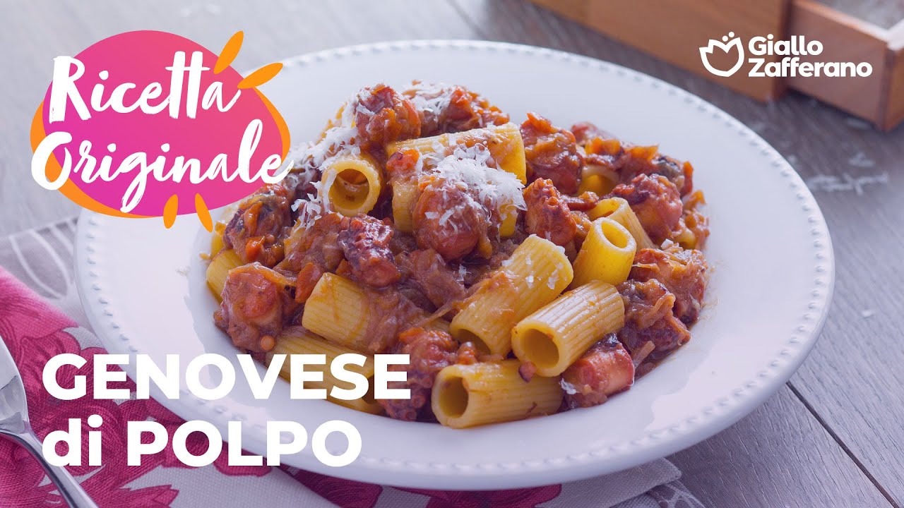 GENOVESE di POLPO: una VARIANTE SAPORITA da PROVARE!😍💙🐙